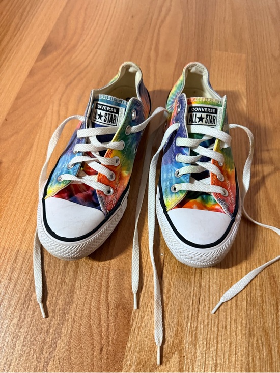Converse Shoes - Converse All-Star Tie-Dye Low Top Sneakers - Rainbow